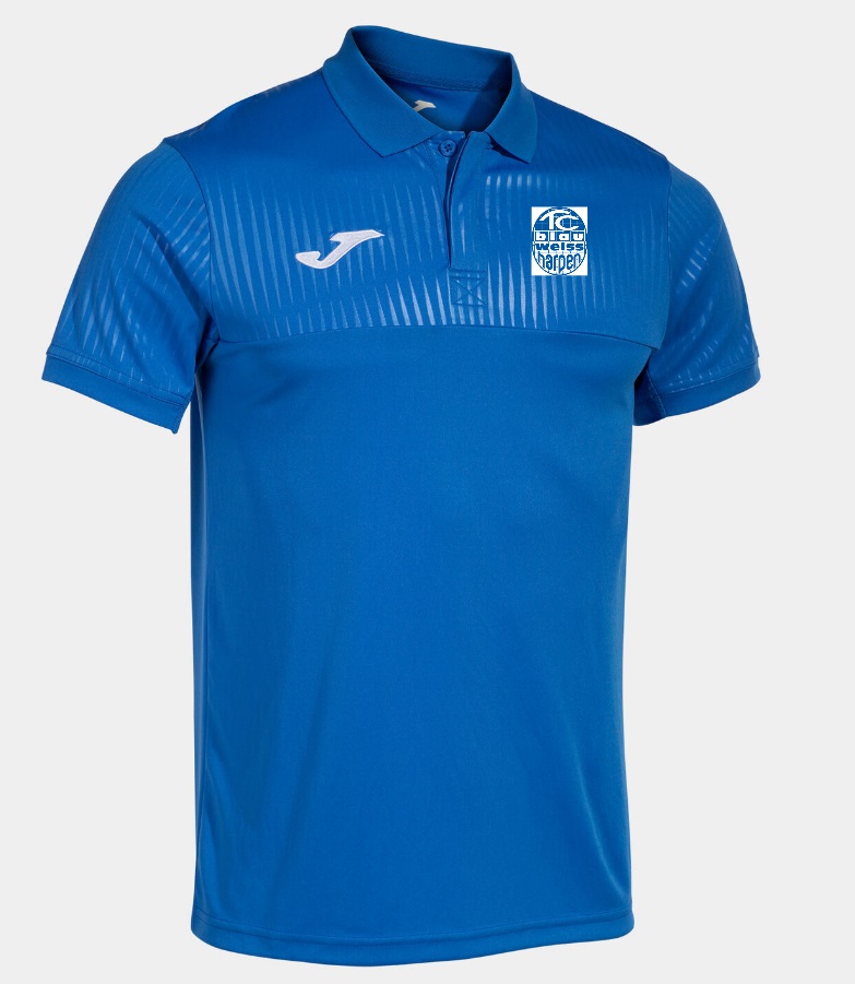 Kurzarm-poloshirt mann Montreal königsblau